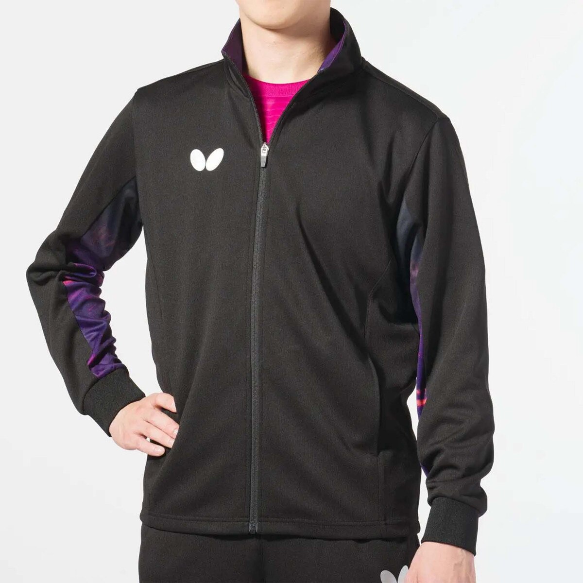 Butterfly Pelsedo Tracksuit - Jacket - Purple - Lifestyle